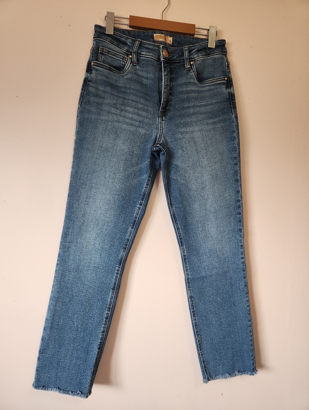 Kut From the Kloth Rachel High Rise Mom Jeans Adherent Wash Size 4 EUC